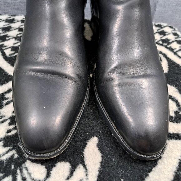 Saint Laurent Paris Wyatt 30 Chelsea Boots Black Leather Size 42 (US 9) main image 13